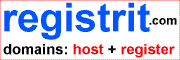 REGISTRIT.com - domain registrations - hosting ...